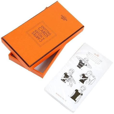 hermes scarf cards for sale.